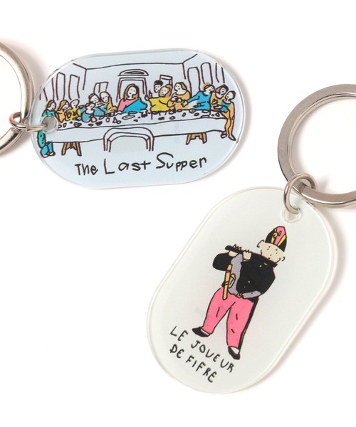 LAKOLE キーホルダー 「世界の名作」コイルキーホルダー / 131958