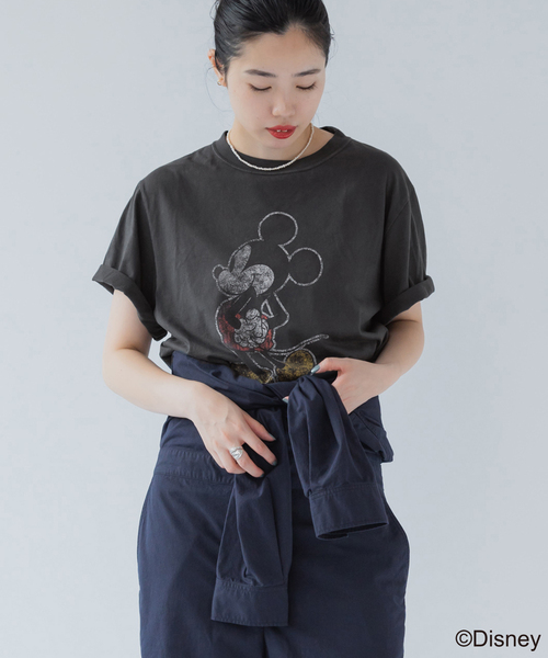 送料無料の通販 IENA tシャツ Tシャツ R JUBILEE/DISNEY COLLECTION LW加工T トップス