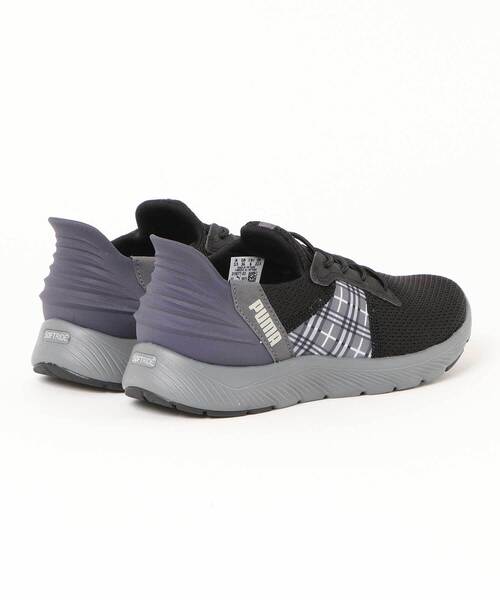 【PUMA】SOFTRIDE REMI EASE IN CHECKER VAPOR GRAY国内発送 PUMA】 プーマ SOFTRIDE REMI EASE IN CHECKER SOFTRIDE REMI