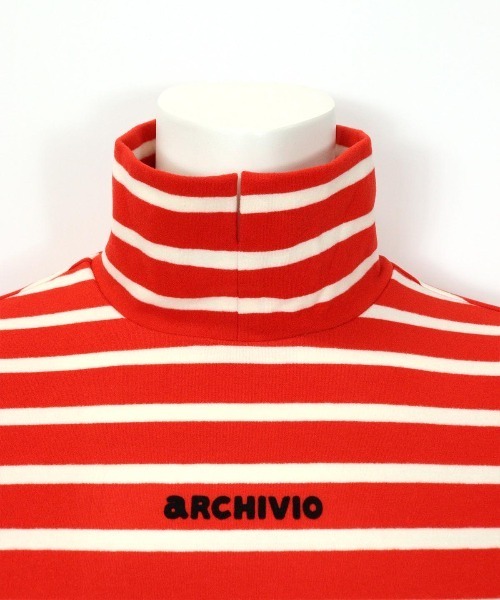 archivio（アルチビオ） 「LADIES」吸湿発熱起毛ボーダープルオーバー