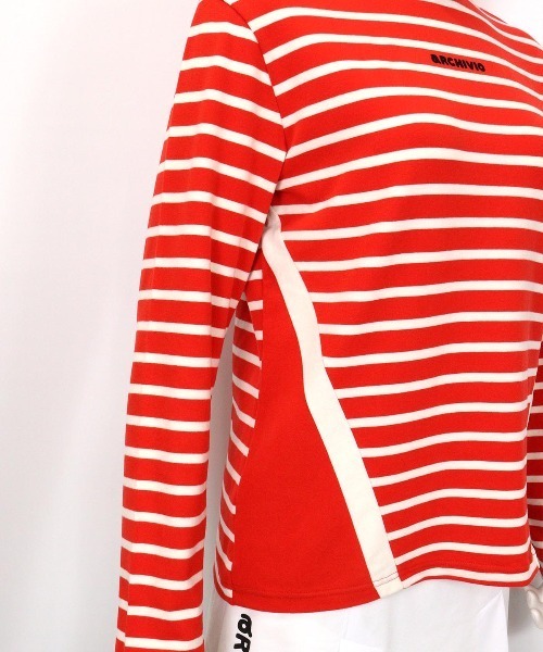 archivio（アルチビオ） 「LADIES」吸湿発熱起毛ボーダープルオーバー