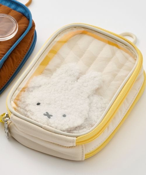 studio CLIP 文房具 キルトカラビナ付きポーチ「Dick Brunaコラボ