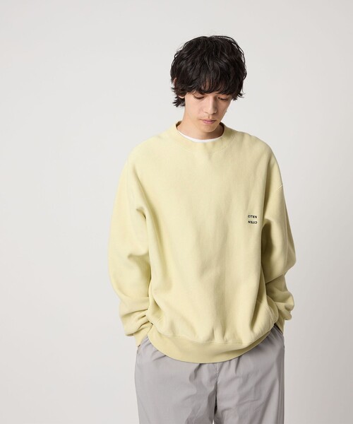 CITEN トレーナー スウェット 「CITEN」ヒュージリバース