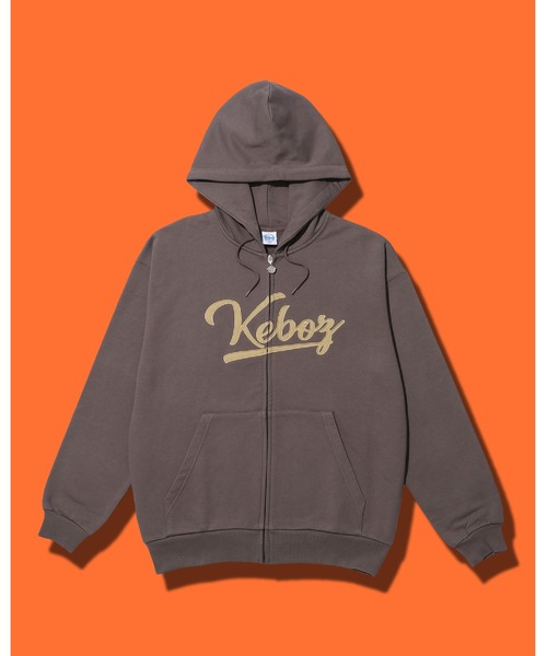 ケボズ トレーナー KEBOZ トレーナー スウェット ICON LOGO SWEAT FULL ZIP HOODIE
