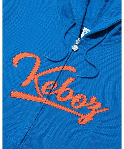 KEBOZ トレーナー スウェット ICON LOGO SWEAT FULL ZIP HOODIE