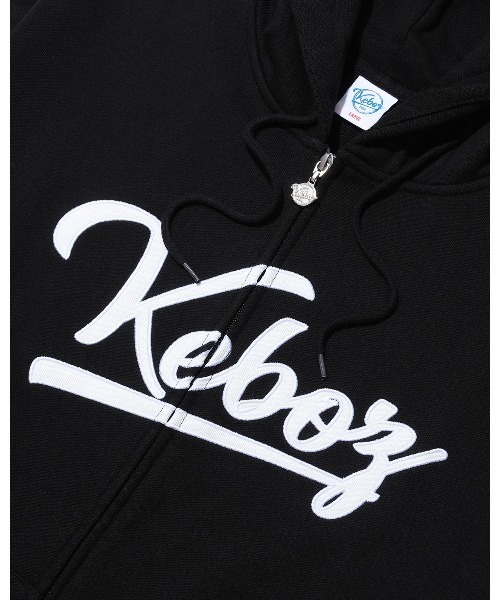 ケボズ トレーナー KEBOZ トレーナー スウェット ICON LOGO SWEAT FULL ZIP HOODIE