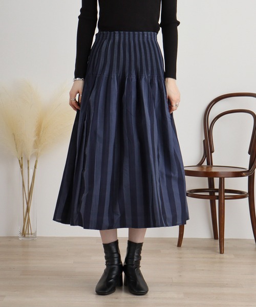 再値下げ　M.&KYOKO リバーシブルロングスカート リバーシブルロングスカート | 京都通販ミセスのファッション館・本店