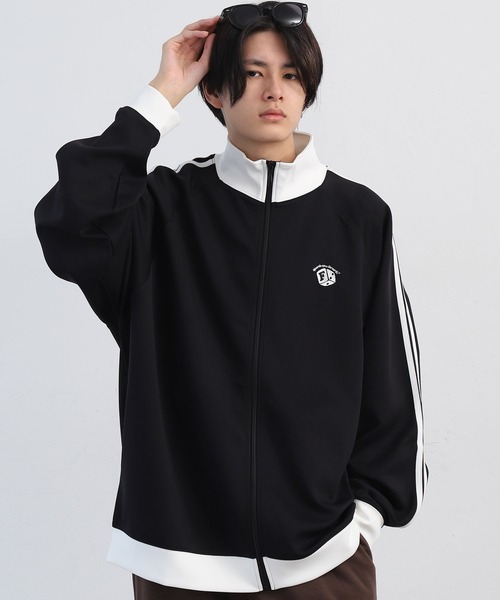 これからの季節に！中古　美品！インザペイントトラックジャケット(ジャージ上) ZIP FIVE ジャージ 「ZIP FIVE」 袖サイドライン ワンポイント