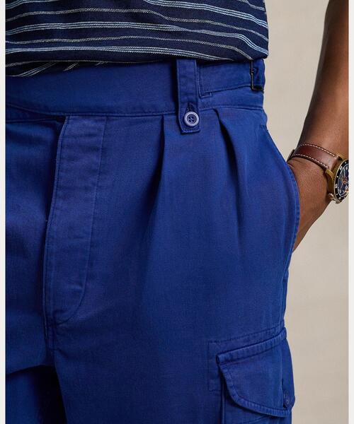 値下げ！【新品】RALPH LAUREN カーゴパンツ 三越伊勢丹 | DOUBLE RL RALPH LAUREN/ダブル アール エル