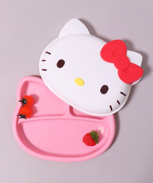 sanrio（サンリオ） 食器 (SK)「sanrio」ダイカット フタ付き ランチ