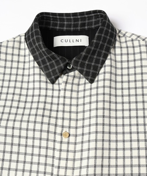クルニ　cullni ブラック 半袖シャツ サイズ1 CULLNI】別注 Sugoku Suzushii Leather Pocket S/S Shirts