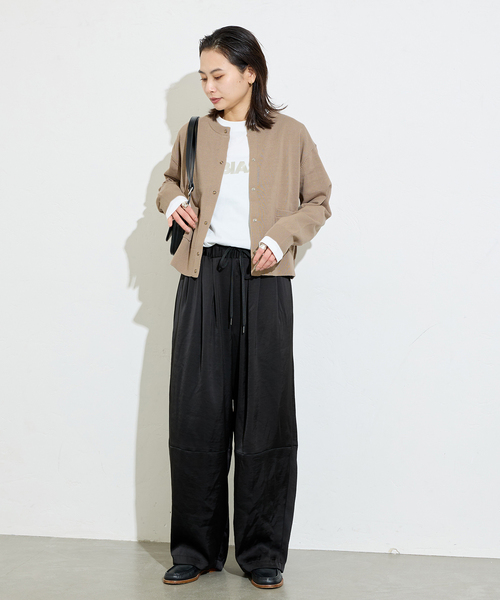 B.C STOCK｜リングドットクロップカーディガン | Rakuten