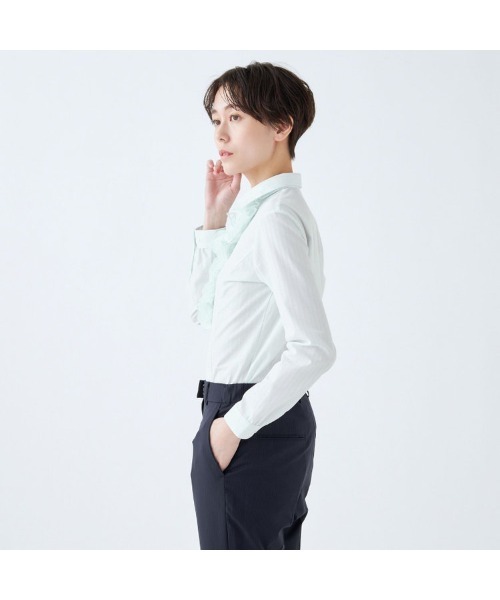 ブラウス シャツ 「SUIT SELECT × Samantha Thavasa」リボン＆フリル付き・3WAYブラウス レディース SUIT SELECT × Samantha Thavasa】リボン&フリル付き・3WAY