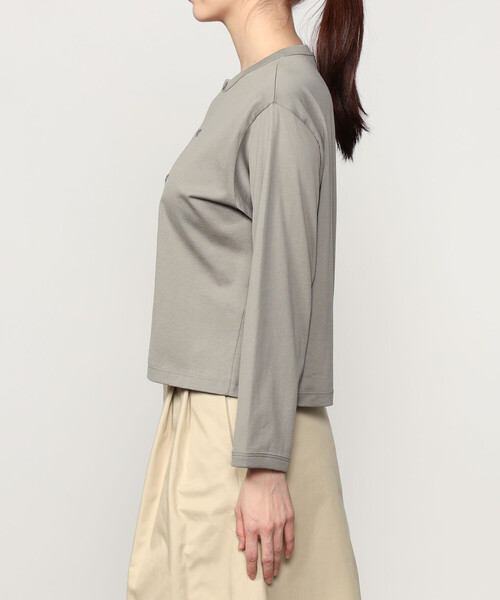 カーディガン handvaerk | 60/2 クルーネックカーディガン WOMEN レディース handvaerk カーディガン | 60/2 クルーネックカーディガン WOMEN