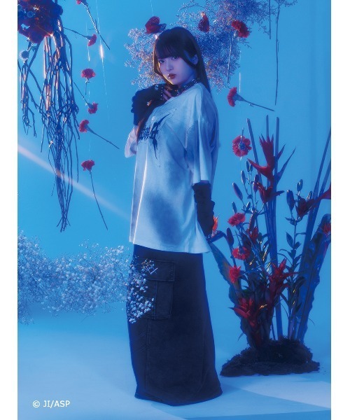 REFLEM tシャツ 伊藤潤二×REFLEM 四つ辻の美少年Tシャツ レディース