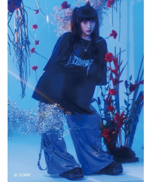 REFLEM tシャツ 伊藤潤二×REFLEM 四つ辻の美少年Tシャツ レディース