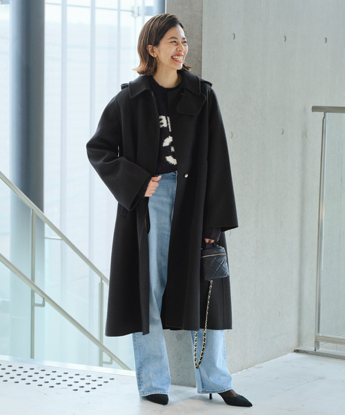 【極美品】IENA ロングコート　ブラック　38 IENA（イエナ） コート 36 ベージュ レディース : ZOZOTOWN Yahoo!店