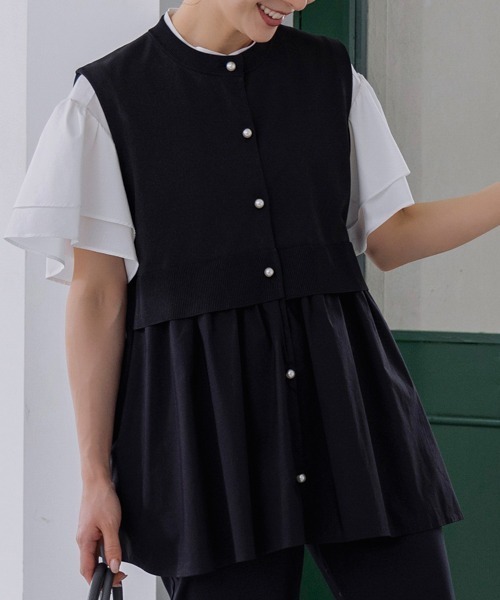 Sono（ソーノ） ニット セーター 「SONO/ソーノ」ハイブリッド