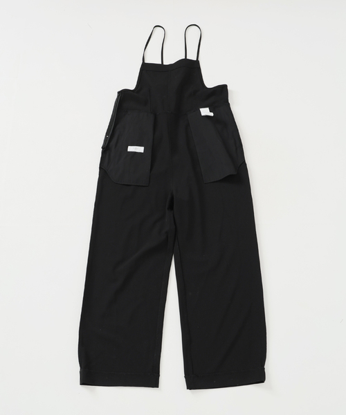 新品スローブイエナ　ナローサロペット×TEEセット　38 SLOBE IENA｜《2枚セット》ナローサロペット*TEEセット