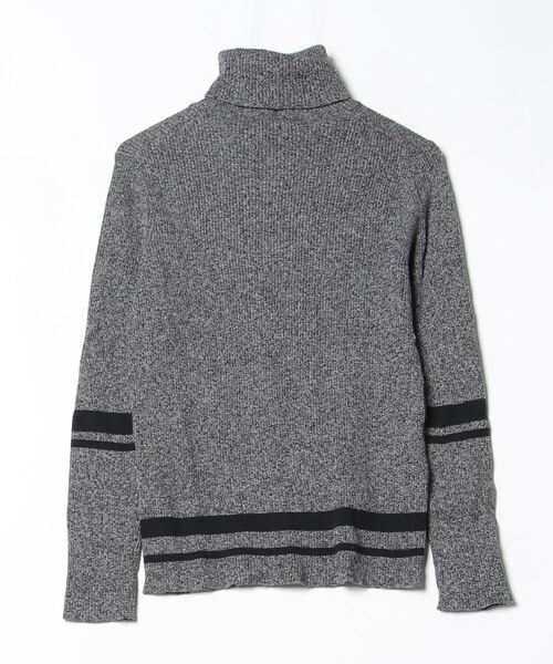 「LOVELESS」 タートルネックニット S グレー レディース_画像2