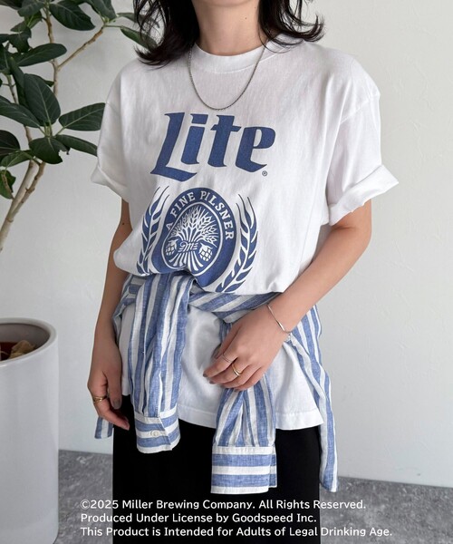 セール】【GOOD ROCK SPEED】Miller LITE ロゴ マーク 半袖 T