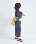 浴衣 「リンクコーデ」ユニセックス浴衣 兵児帯...の詳細画像5