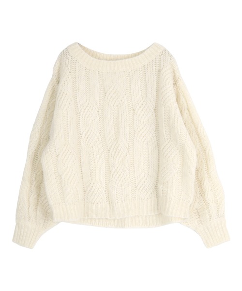 「titivate」 長袖ニット FREE ライトグレー レディース_画像2