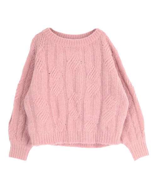 「titivate」 長袖ニット FREE ライトグレー レディース_画像4