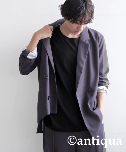 antiqua（アンティカ） tシャツ とろみTシャツ レディース メンズ