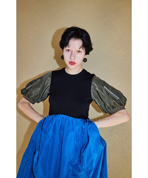 MA-1 HALF SLEEVE DOCKING OP／OMMO OMMO ONLINE STORE / MA-1 HALF SLEEVE DOCKING OP