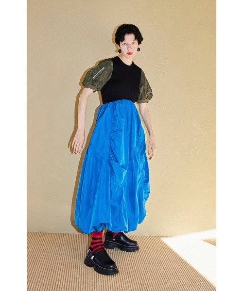 【新品】OMMO　MA-1 DOCKING SHORT TOPS OMMO MA-1 DOCKING SHORT TOPS 黒 【公式通販】