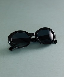 ブラック ラウンド サングラス NUMBER (N)INE（ナンバーナイン） サングラス BIG FRAME SUNGLASSES