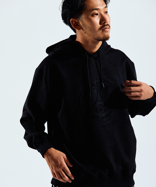PARIS SAINT-GERMAIN」 プルオーバーパーカー SMALL ブラック
