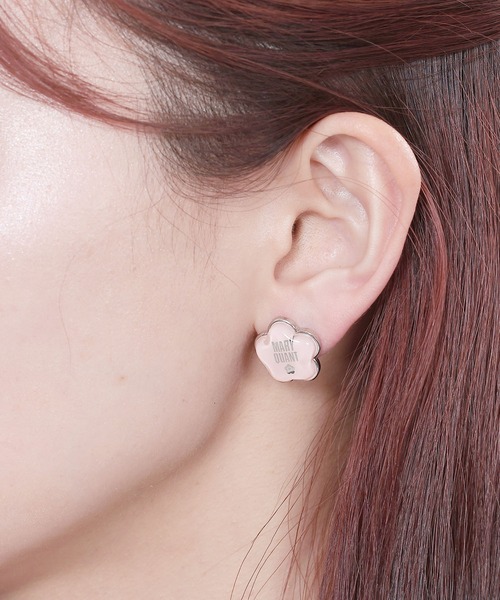 国内配送★MARY QUANT★アクリルカバー ピアス ギフトにも◎ MARY QUANT ピアス マリークワント mary quant アクリルカバー