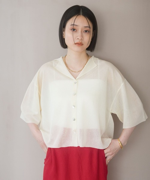 シアーカイキンニットカーディガン オレンジ 楽天市場】【アウトレット！30%OFF】シンゾーン THE SHINZONE