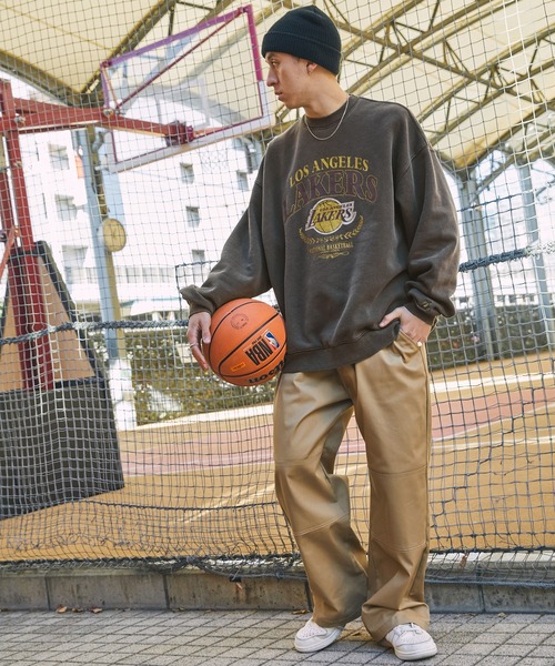 「NBA」 スウェットカットソー「mono-martコラボ」 M ブラック メンズ