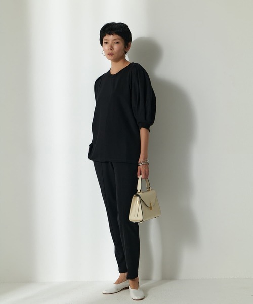 tシャツ 「Daily Luxe」パフスリーブトップス レディース Brown&Street tシャツ 「Daily Luxe」パフスリーブトップス