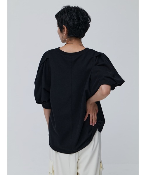 tシャツ 「Daily Luxe」パフスリーブトップス レディース Brown&Street tシャツ 「Daily Luxe」パフスリーブトップス