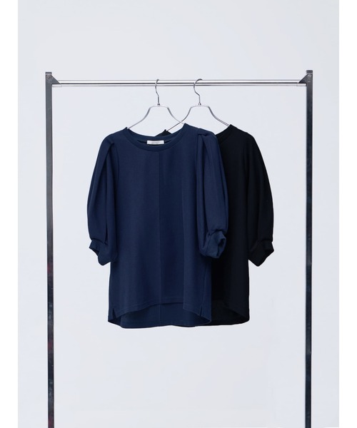 tシャツ 「Daily Luxe」パフスリーブトップス レディース Brown&Street tシャツ 「Daily Luxe」パフスリーブトップス