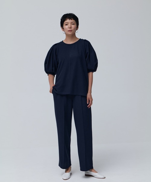 tシャツ 「Daily Luxe」パフスリーブトップス レディース Brown&Street tシャツ 「Daily Luxe」パフスリーブトップス