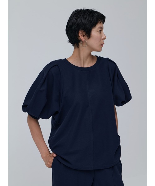 tシャツ 「Daily Luxe」パフスリーブトップス レディース Brown&Street tシャツ 「Daily Luxe」パフスリーブトップス
