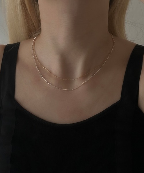 whoseA（フーシー） ネックレス 「silver925」RopeThinNe /ロープシン 