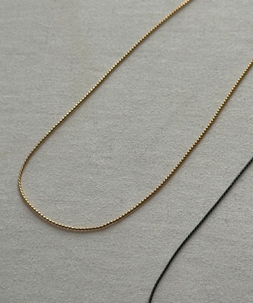 whoseA（フーシー） ネックレス 「silver925」RopeThinNe /ロープシン 