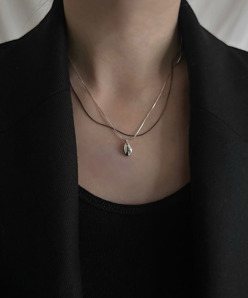 whoseA（フーシー） ネックレス 「silver925」RopeThinNe /ロープシン 