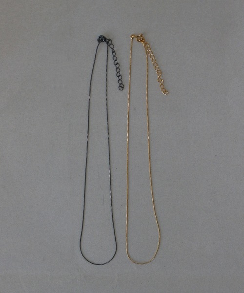 whoseA（フーシー） ネックレス 「silver925」RopeThinNe /ロープシン 