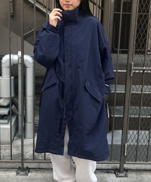 BROKEN BASE（ブロークンベース） コート LARGE ネイビー メンズ