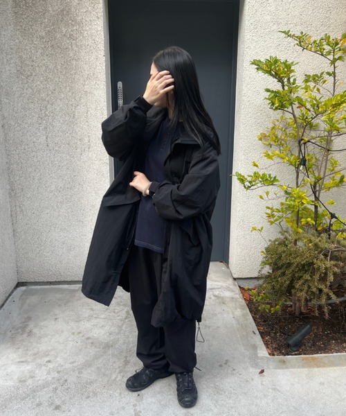 BROKEN BASE（ブロークンベース） コート LARGE ネイビー メンズ