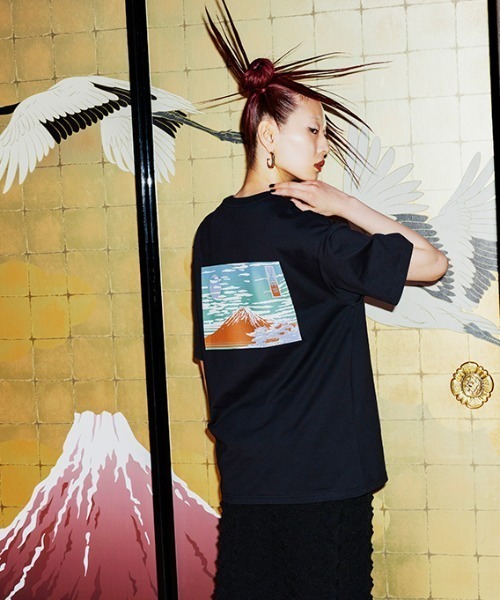 VANS tシャツ ヴァンズ MT FUJI SS TEE ショートスリーブ