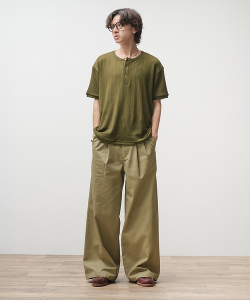 ヘンリーネック Tシャツ 5色 スナップボタン ポケット cr9786 楽天市場】【 最大☆15%OFFクーポン 】 ヘンリーネック メンズ