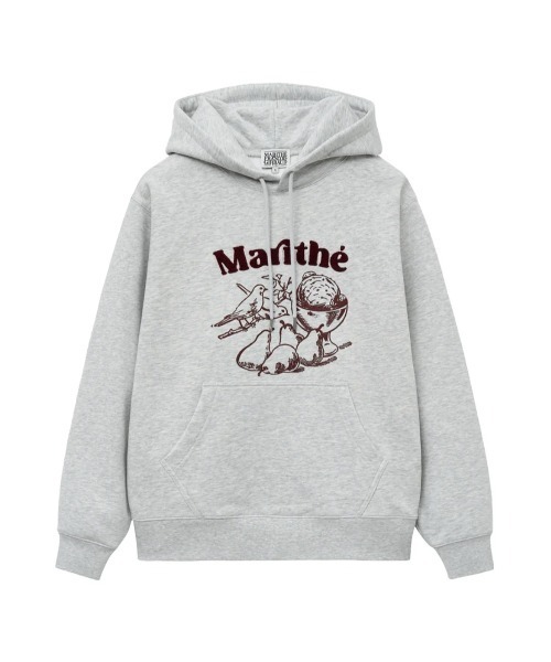 MARITHE FRANCOIS GIRBAUD パーカー 24AW新作人気【Marithe】W CLASSIC LOGO CROP HOODIE ZIPUP